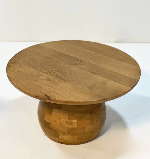 Luxe Curve Wooden Coffee Table