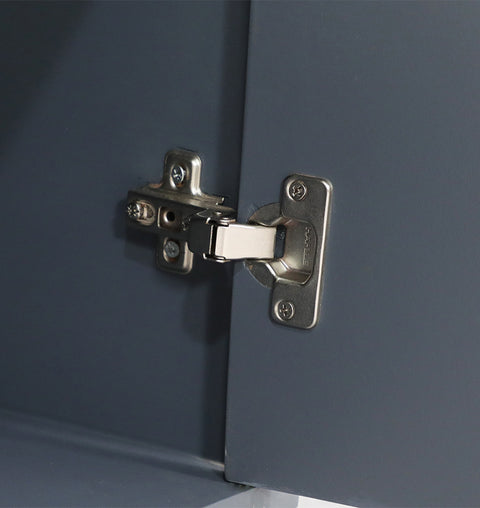 Contemporary Bone Inlay 2 Doors Cabinet with Iron Stand