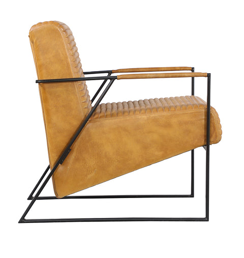 Retro Industrial Lounge Chair