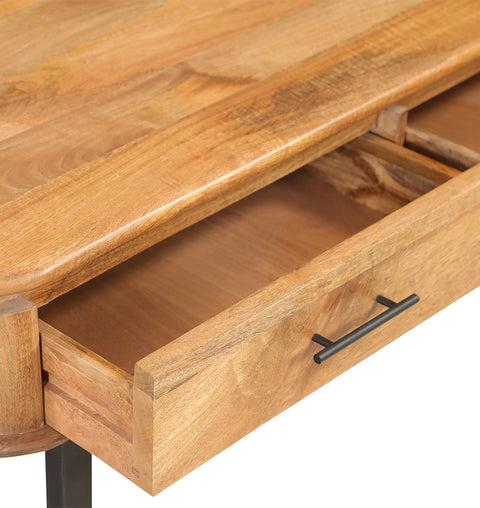 2 Drawer Solid Wood Rectangular Coffee Table - Simply Home