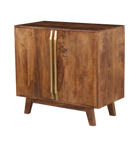 Milo Mid-Century Wooden 2 Door Cabinet