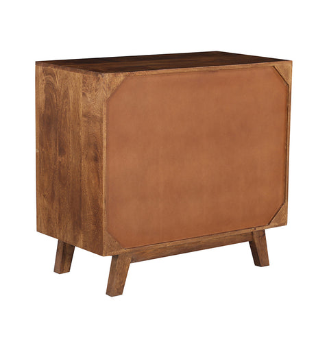 Milo Mid-Century Wooden 2 Door Cabinet