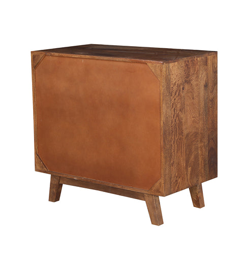 Mid-Century Modern Wooden 3-Drawer Chest of Drawers - Simply Home