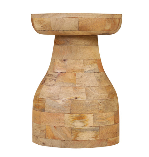Wooden Djembe Side Table