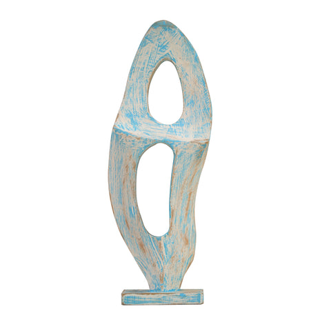 Abstract Modern Wood Sculpture - Simply Home