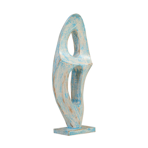 Abstract Modern Wood Sculpture - Simply Home