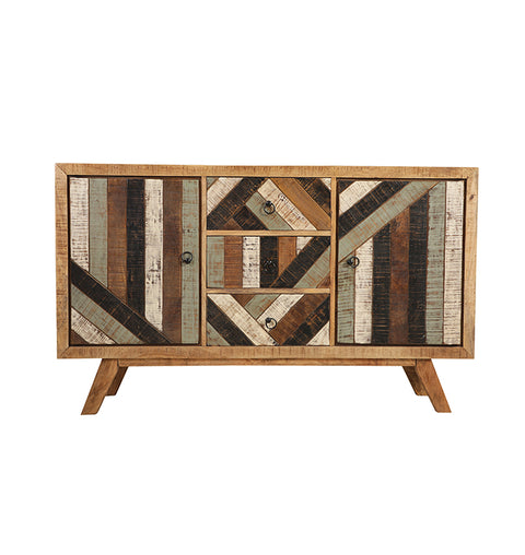 Handcrafted Reclaimed Wood Buffet Cabinet 2 Door & 3 Drawer - Simply Home