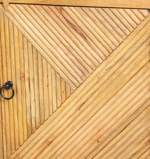 Savanna Boho Chic Wooden 2 Door TV Unit - Simply Home