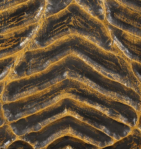 Ember Ridge Carved Wooden Bedside