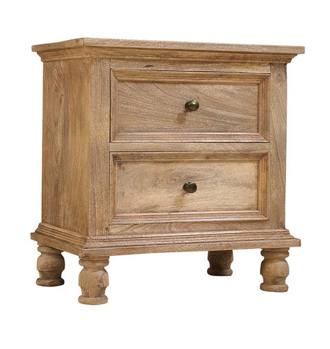 Colonial Charm Wooden Bedside
