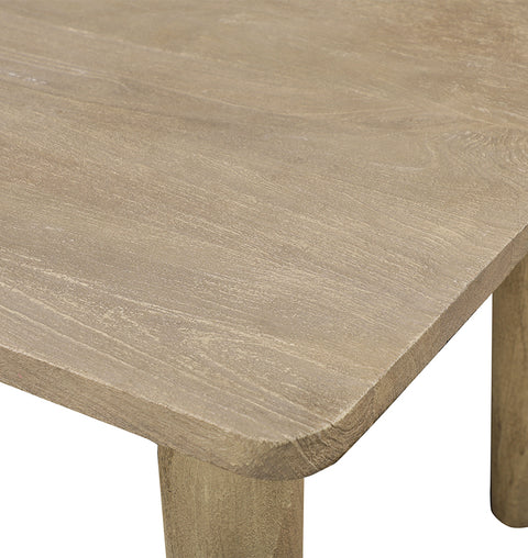 Modern Solid Wood Rectangle 4 Seater Dining Table - Simply Home