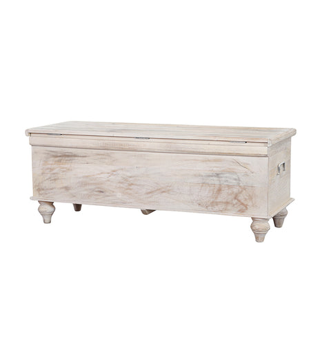 Celestial Lattice Carved Storage Chest