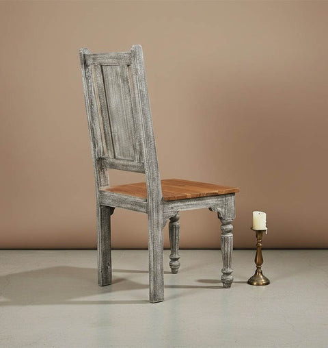 Hand Carved Wooden Dining Chair