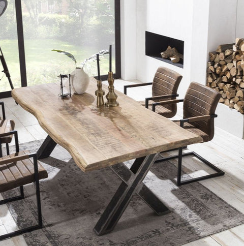 RawCraft Live Edge Table