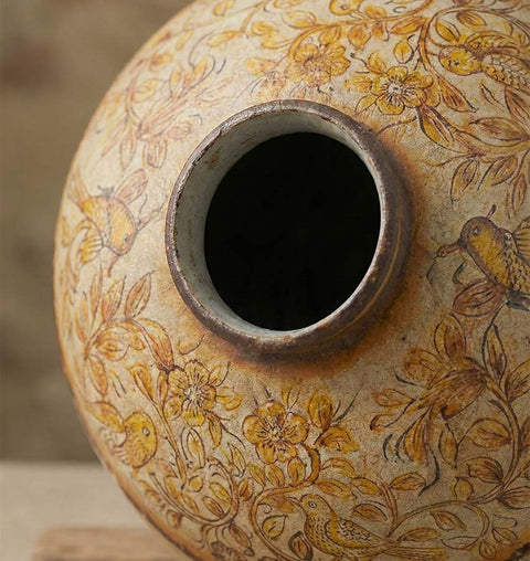 Regal Safari Hand-Etched Iron Pot