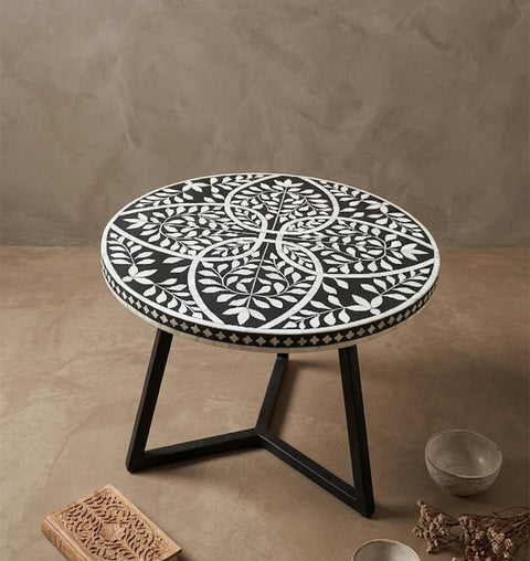 ELARA Bone Inlay Side / End Table