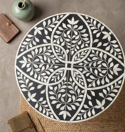 ELARA Bone Inlay Side / End Table