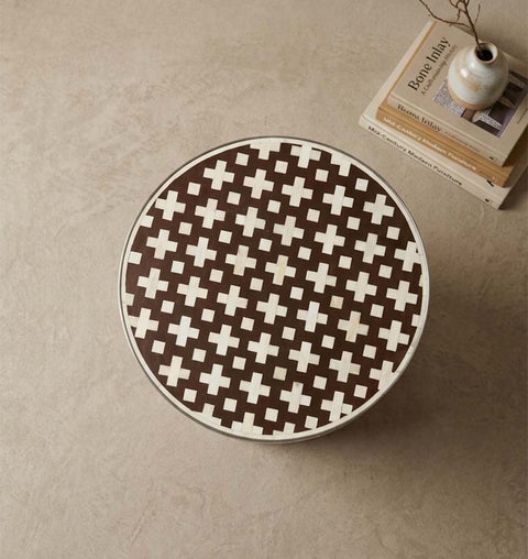 ELARA Bone Inlay Side / End Table