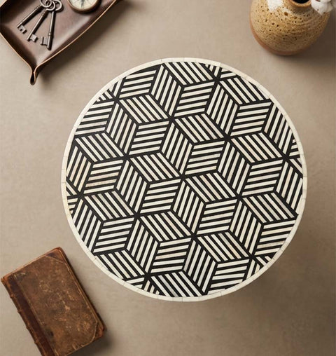 ELARA Bone Inlay Side / End Table
