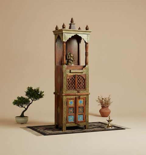 Rajwada Handcrafted Devghar