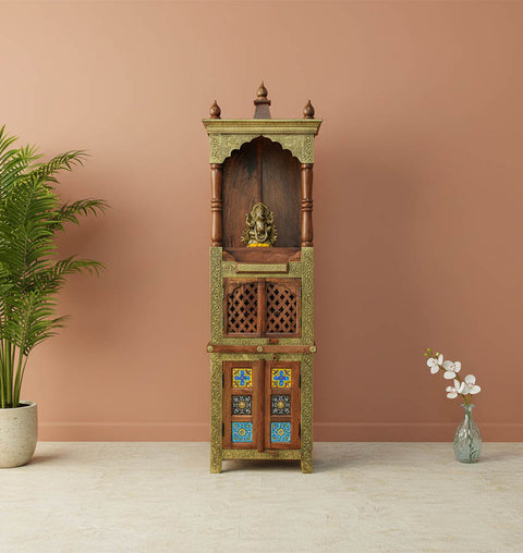 Rajwada Handcrafted Devghar