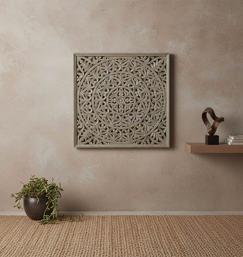 Mandana Wooden Carved Panel