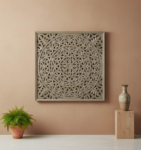 Mandana Wooden Carved Panel