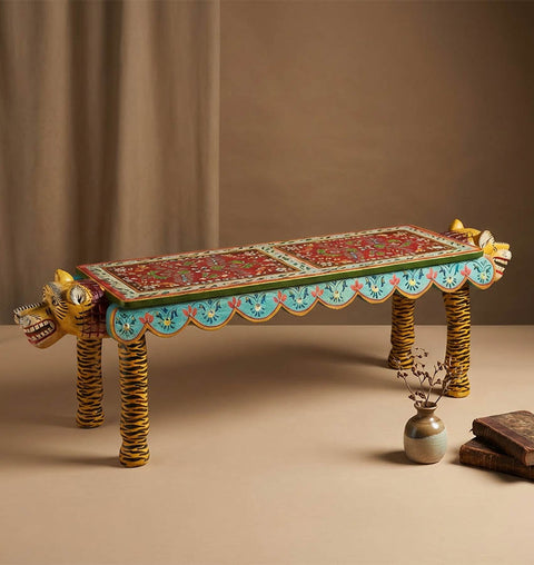 Tiger Throne Bench