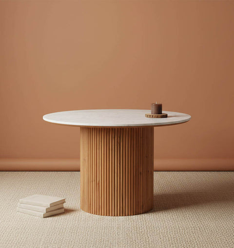 The Florence Fluted Dining Table