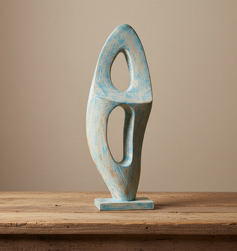 Abstract Modern Wood Sculpture - Simply Home