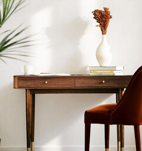 Sable Mid-Century Console Table