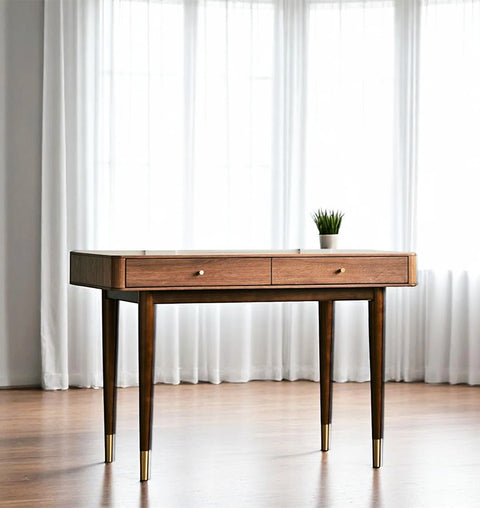 Sable Mid-Century Console Table