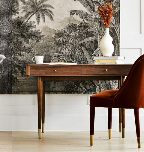 Sable Mid-Century Console Table