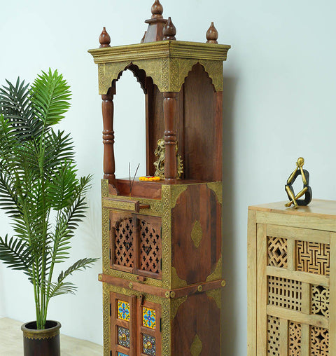 Rajwada Handcrafted Devghar