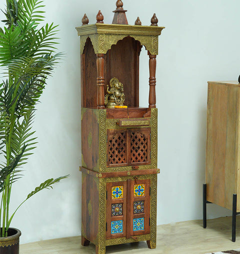 Rajwada Handcrafted Devghar