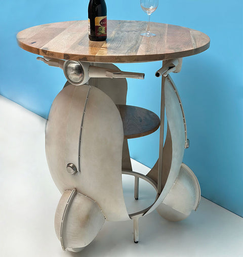 Retro Ride Bistro Table