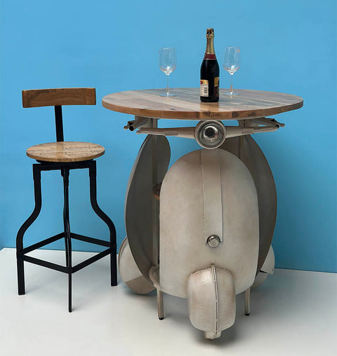 Retro Ride Bistro Table
