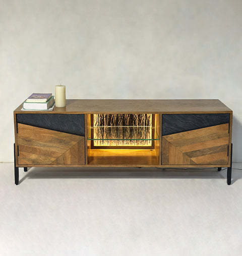 Aurora Bark Credenza