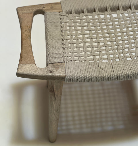 Nomad Woven Rope Stool