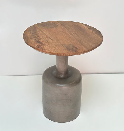 Vega Pedestal Side Table