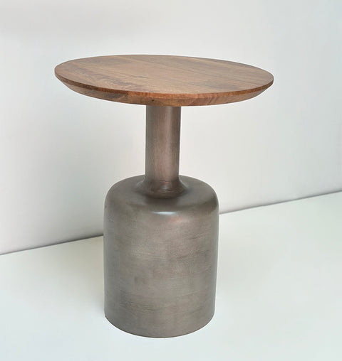Vega Pedestal Side Table