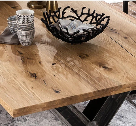 Contempo Rustic Dining Table