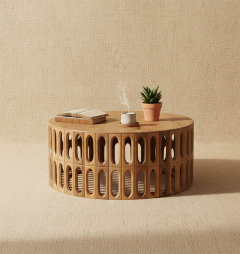 Oval Coffee Table