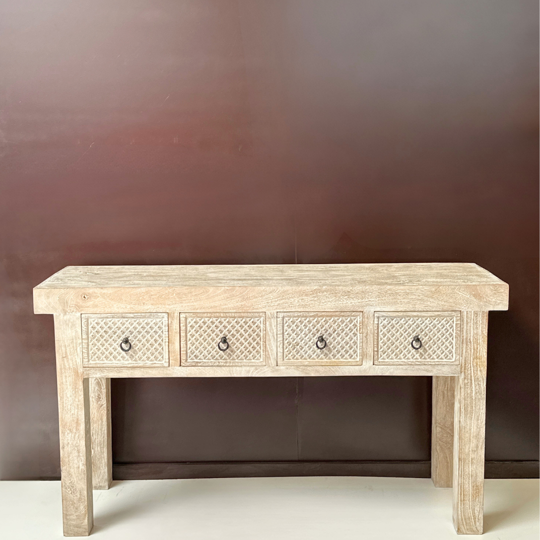 Sandstone Console Table– Simply Home