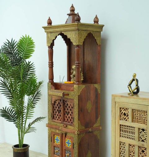 Rajwada Handcrafted Devghar