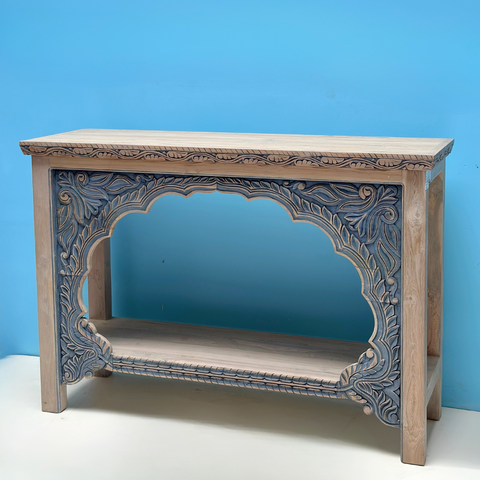 Wood Console Table