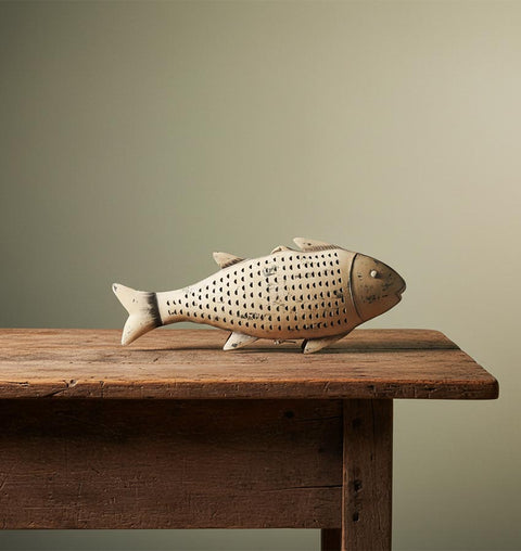Iron Fish Candle Stand - Simply Home