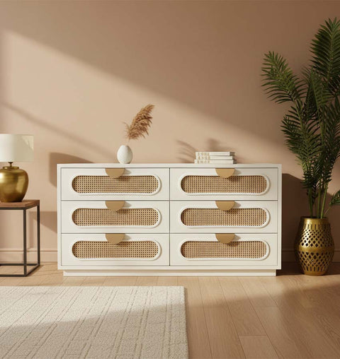 Riviera Cane Weave Dresser