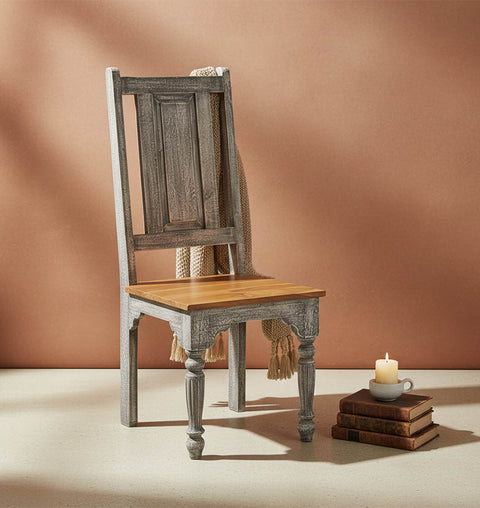 Hand Carved Wooden Dining Chair